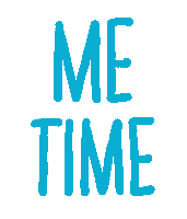 Me Time Sticker