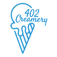 402creamery ice cream dessert lincoln nebraska Sticker