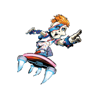 Click Lets Go Sticker by Craniacs World