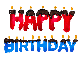 Happy Birthday Sticker