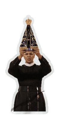 Aparecida Bencao Sticker by Portal A12