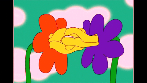 Flowers Love GIF by Maria Zilli