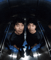 Twins Elevator GIF