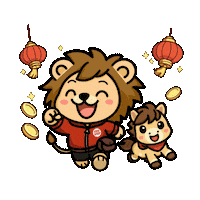 Horse Lion Sticker by KenShop SG
