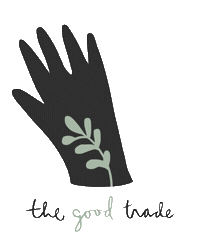 zero-waste hand Sticker