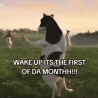 Cow Month GIF