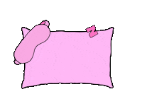 Tired Sleep Sticker by 1900BADDEST