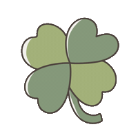 uni_kumawo uni clover ウニ クロバ Sticker