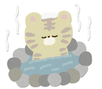 Hot Spring Tiger Sticker