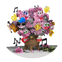 Flower Sticker by rafaldominik