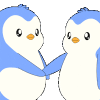Penguin Hello Sticker by Pudgy Penguins