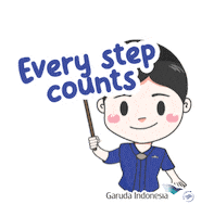 Garuda Pocari Sticker by GarudaIndonesia