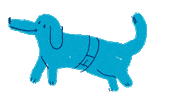 dog Sticker by Bobo Choses