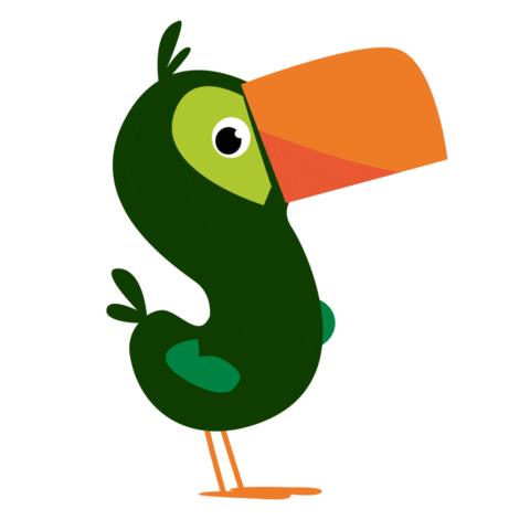 Duck Sticker by Shoppyland