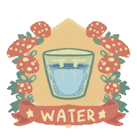 Energy Bar Water Sticker by Aidadaism