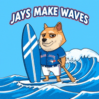 Blue Jays Illustration GIF by Doge Pound