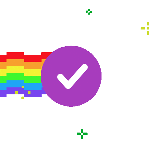 Rainbow Sparkle Sticker by Evernote