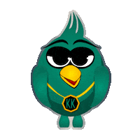 sendmeback bird key hologram sendmeback Sticker
