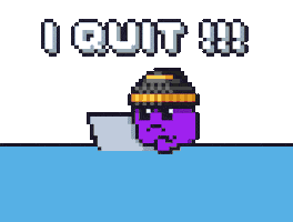 Frustrated Pixel Art Sticker by Potatozzz by 9GAG
