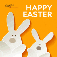 tacheles_werbeagentur marketing advertising happy easter easter bunny GIF