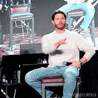 Jensen Ackles Thumb Down GIF