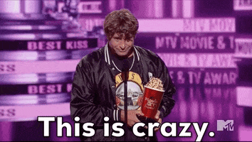This Is Crazy Mtv Awards GIF by MTV Movie & TV Awards