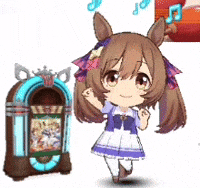 Uma Musume Pretty Derby Dancing GIF