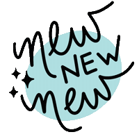 New New New Sticker by Amanda | Happy Magic Co.