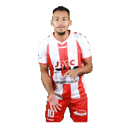 Hand Reds Sticker by Montfermeil Handball