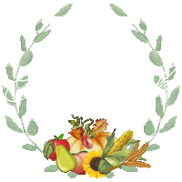 Erntedank Sticker by Zaungaeste