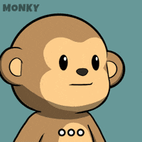 Eye I Dont Think So GIF by Wise Monkey Meme