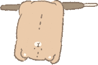 Bear Dinosaur Sticker by mini Hana