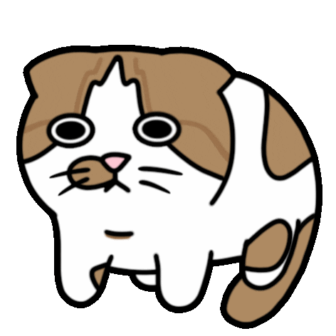 Cat Ggomo Sticker