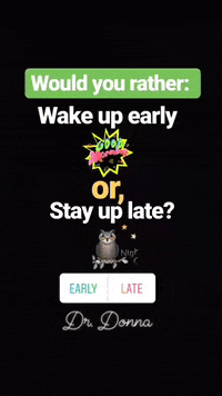 would you rather questions GIF by Dr. Donna Thomas Rodgers