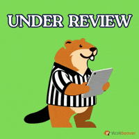 Let Me Check Hold On GIF by WorkBeaver