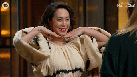Happy Celebrity Masterchef GIF by MasterChefAU