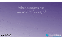 thecouponcause faq coupon cause society6 GIF