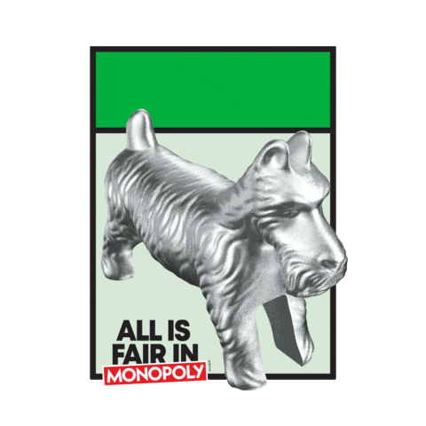 Dog Scottie Sticker by Monopoly