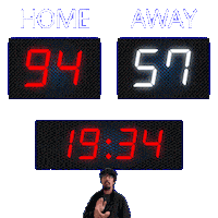 57 Away Sticker