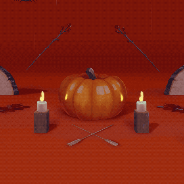 blackmathtv giphyupload halloween spooky pumpkin GIF