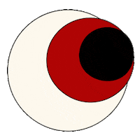 hazeandlines halloween red horror scary Sticker