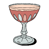 happy hour drinks Sticker by mnnfrr
