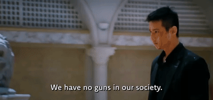 We Have No Guns In Our Society 