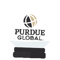 Snowglobe Sticker by PurdueGlobal