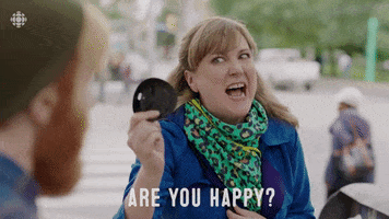 Are You Happy Cbc GIF by Baroness von Sketch Show