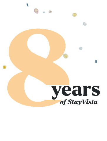8Years Sticker by StayVista