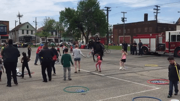 Cleveland Police Horse Shows Off His Best Moves Dancing to 'Cupid Shuffle'