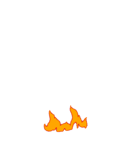 Fire Sticker by Demesmin and  Dover