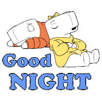 Tired Good Night Sticker by Ordinary Friends