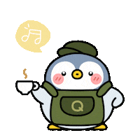 komunkyung 현대큐밍 큐밍 현대렌탈케어 큐펭이 Sticker